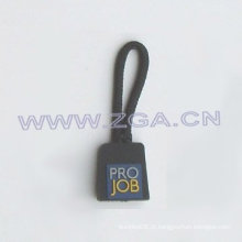 Extrator do pvc da forma com logotipo do cliente